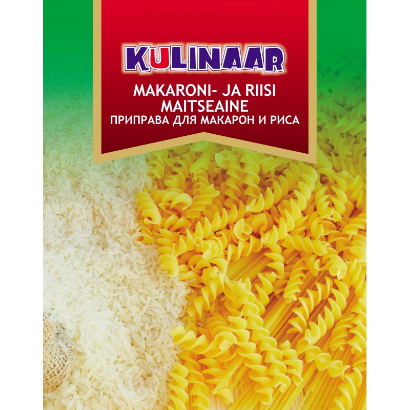 Makaroni –ja riisi maitseaine